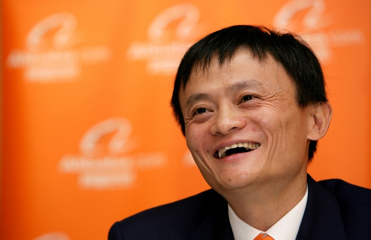 Koning Filip netwerkt Jack Ma