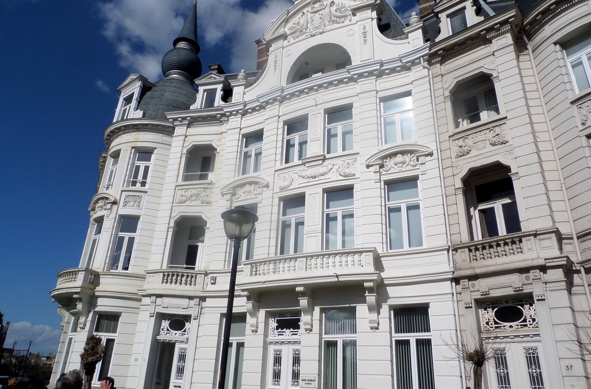 Het hoofdkwartier van Innovad aan de Cogels Osylei in Berchem.