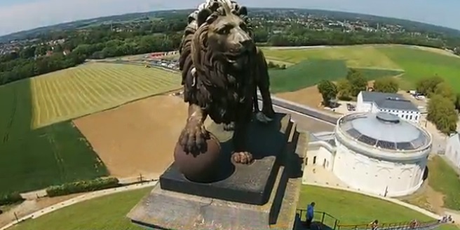 De Leeuw van Waterloo alsnog in Franse handen