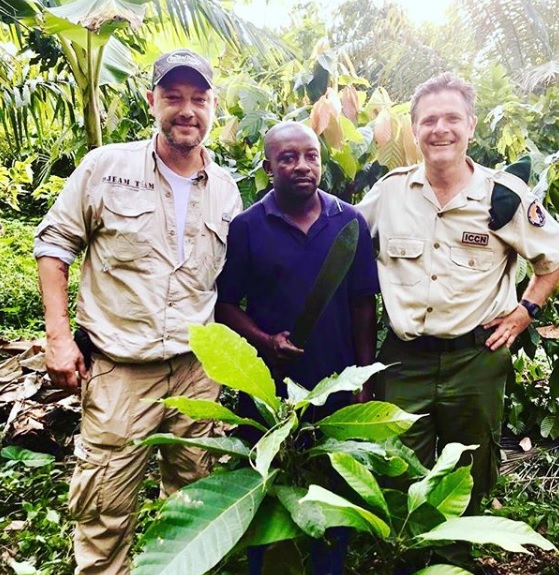 Dominique Persoone steunt Congolese gorilla’s met lokale chocolade productie