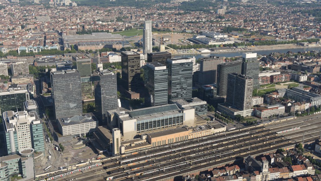 Nieuw Vastgoed Brussels Ccn Gebouw n Het Noordstation Is 106 Miljoen Euro Waard De Rijkste Belgen