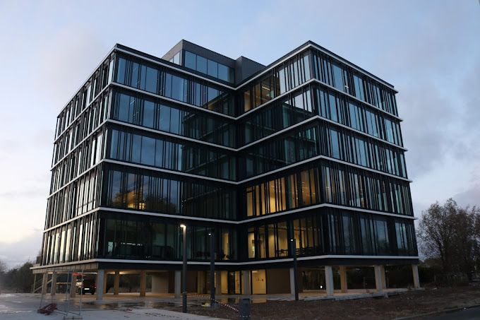 Het nieuwe kantoorgebouw van Quale Investments in Gent. (Foto: Quale Investments)